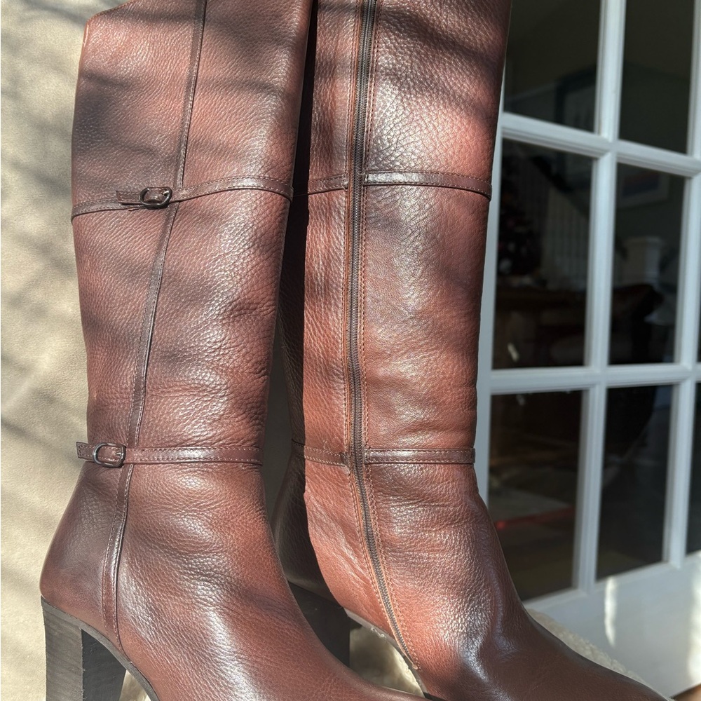 J. Crew Brown Heeled Boots - Picture 9 of 16